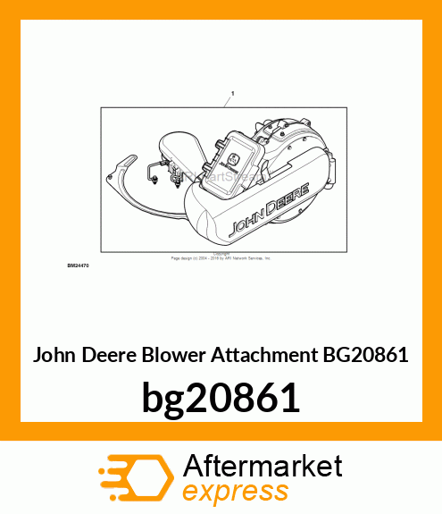 BLOWER ATTACHMENT, POWERFLOW, SSamp;X7 bg20861