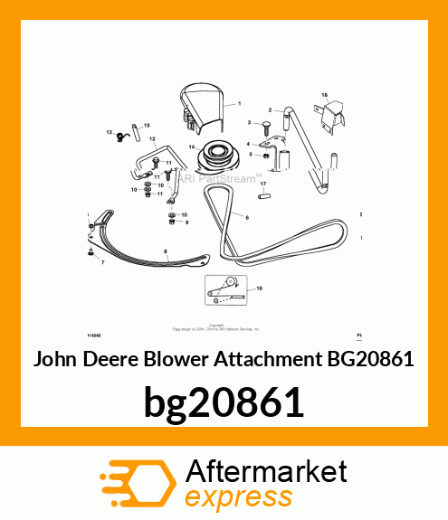 BLOWER ATTACHMENT, POWERFLOW, SSamp;X7 bg20861