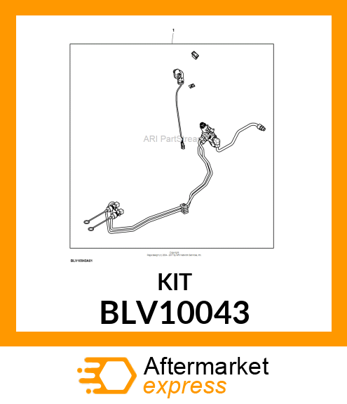 SOLENOID HYDRAULIC VALVE, 4R 3RD SC BLV10043