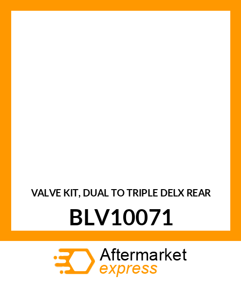 Selective Control Valve BLV10071
