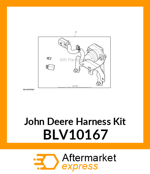 HARNESS KIT, R4 CAB 7PIN TRAILER BLV10167