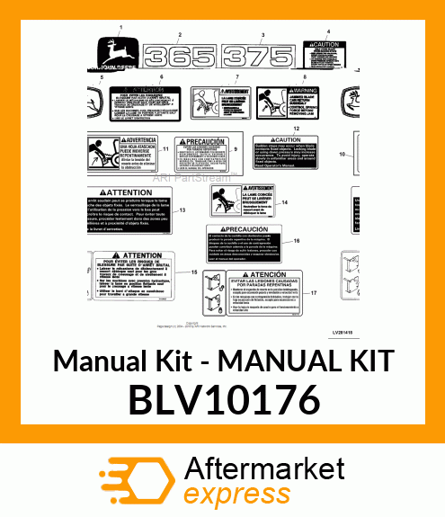 Manual Kit - MANUAL KIT BLV10176