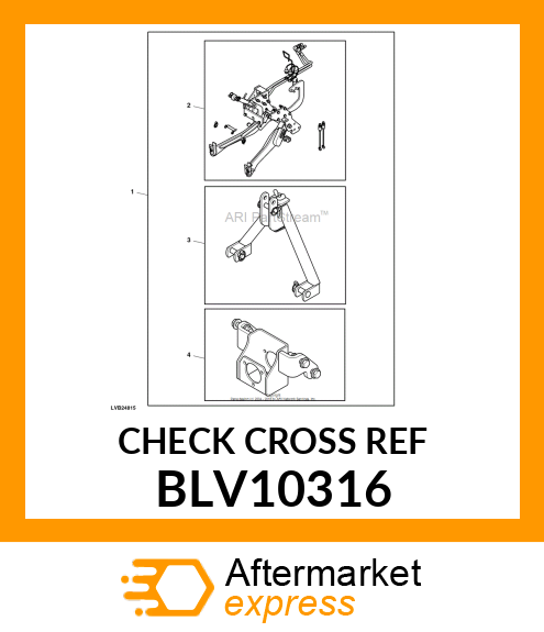 HITCH KIT, HITCH KIT, CATEGORY 1N A BLV10316