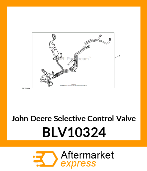 SELECTIVE CONTROL VALVE, DUAL MID S BLV10324