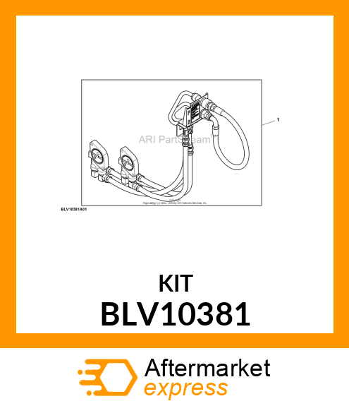 HOSE KIT, KIT, POWER BEYOND 2R BLV10381