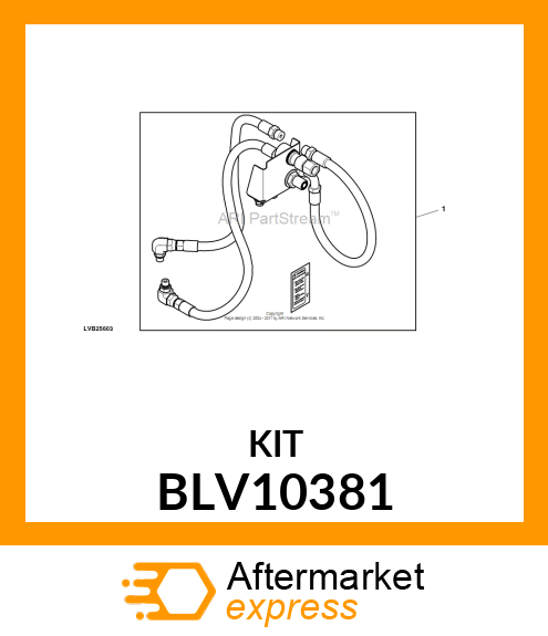 HOSE KIT, KIT, POWER BEYOND 2R BLV10381