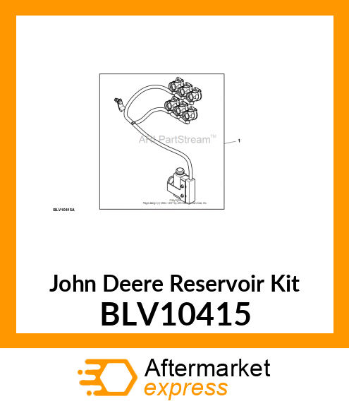 RESERVOIR KIT, FIELD KIT, OIL COLLE BLV10415