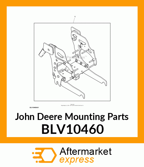 MOUNT, BACKHOE (3R) BLV10460