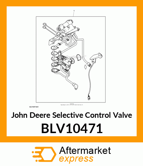 SELECTIVE CONTROL VALVE, 3RD EH SPO BLV10471