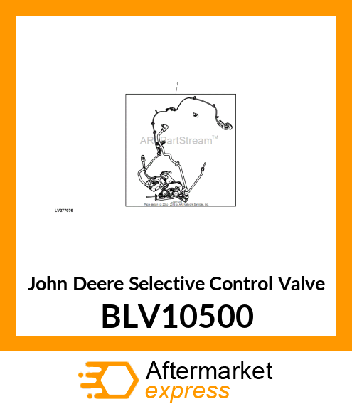 SELECTIVE CONTROL VALVE, 1ST REAR S BLV10500