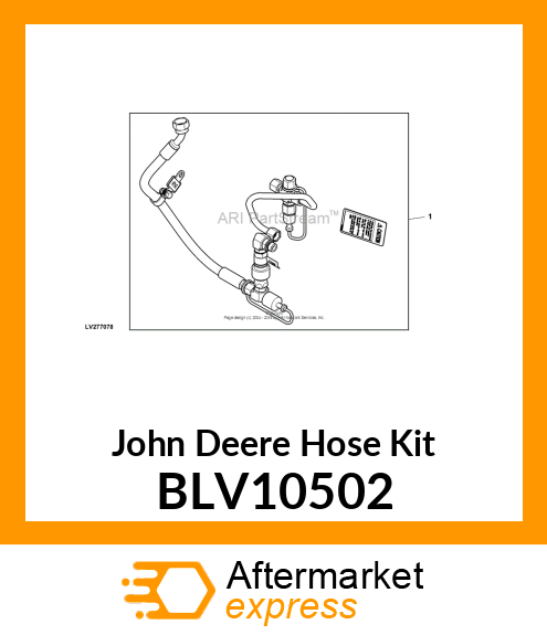 HOSE KIT, KIT, POWER BEYOND 3R FIEL BLV10502