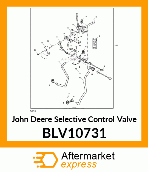 SELECTIVE CONTROL VALVE, KIT, 3RD S BLV10731