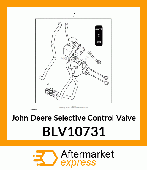 SELECTIVE CONTROL VALVE, KIT, 3RD S BLV10731