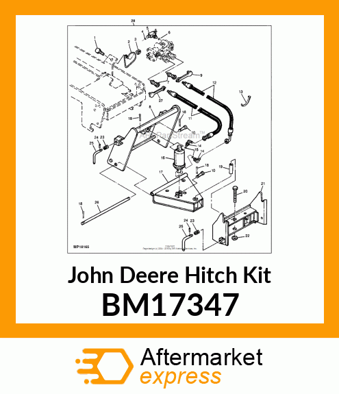 Hitch Kit BM17347