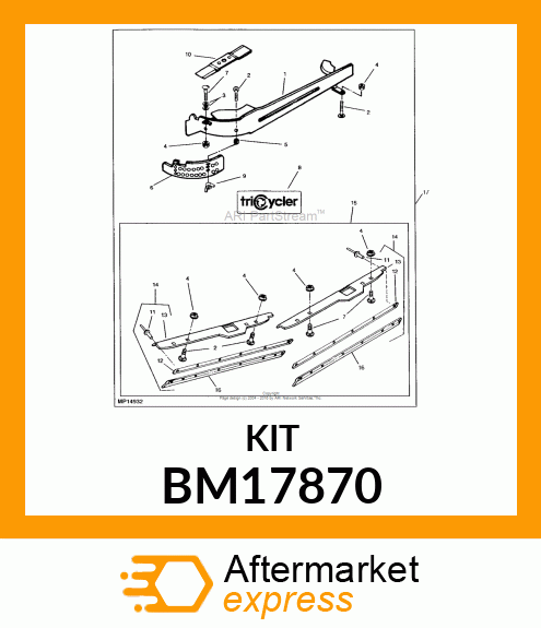 Grass Mulching Attachment BM17870