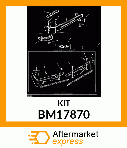 Grass Mulching Attachment BM17870