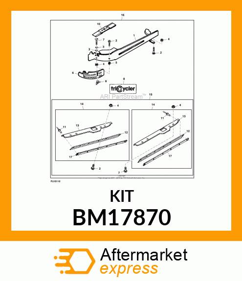 Grass Mulching Attachment BM17870