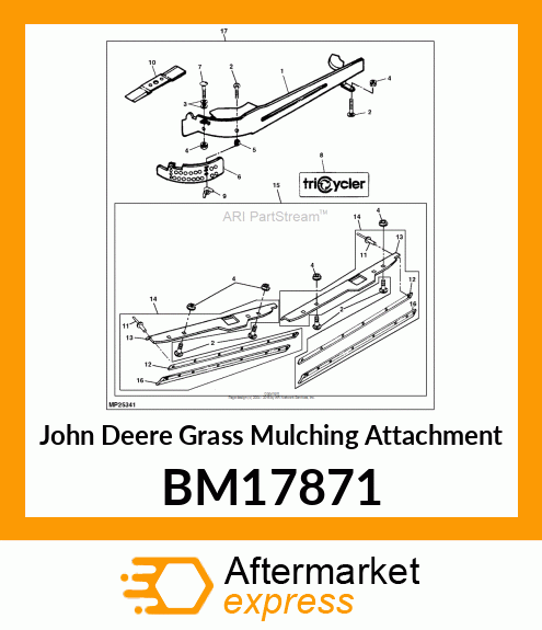 Grass Mulching Attachment BM17871