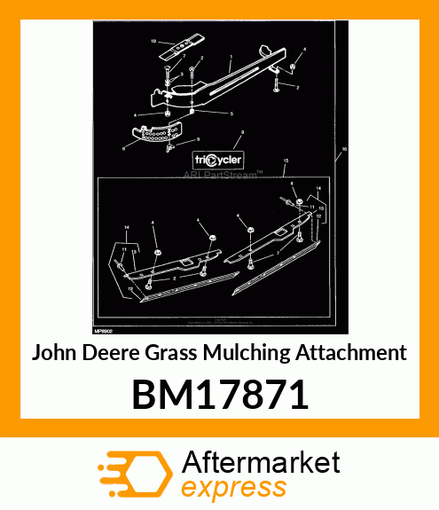 Grass Mulching Attachment BM17871