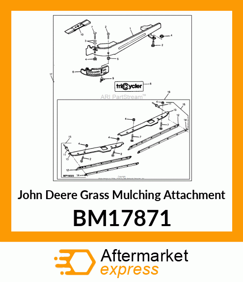 Grass Mulching Attachment BM17871