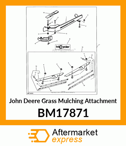 Grass Mulching Attachment BM17871