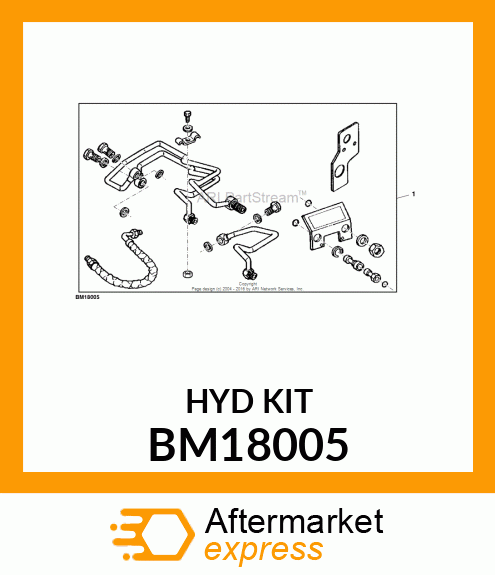 Selective Control Valve - IVE CONTROL VALVE, REAR AUX. BM18005