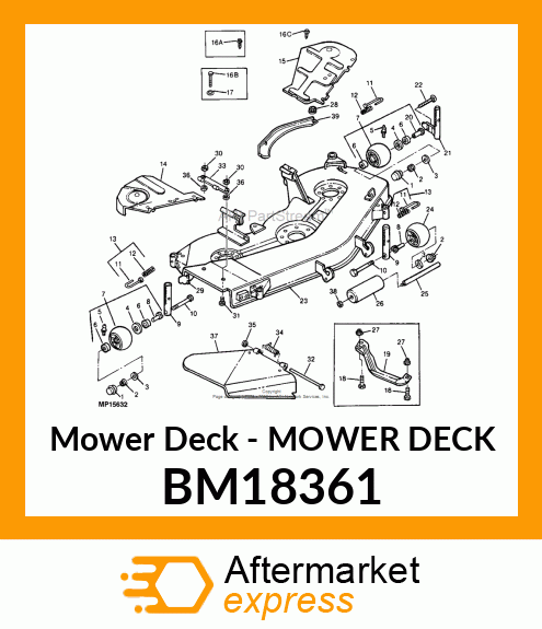 Mower Deck - MOWER DECK BM18361