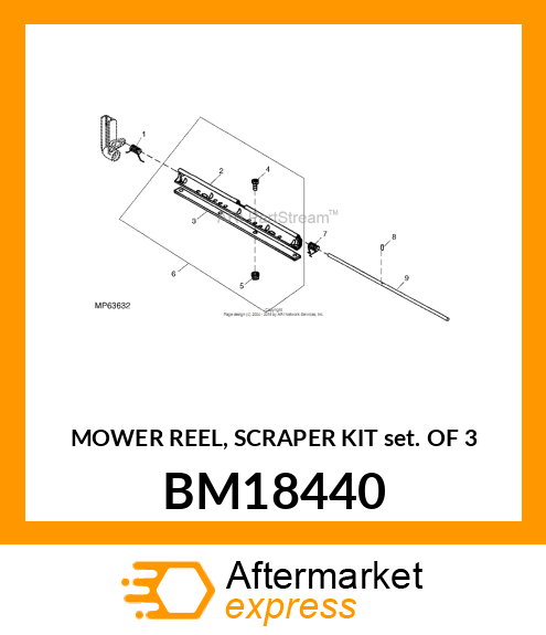 SCRAPER KIT (SET OF 3) BM18440