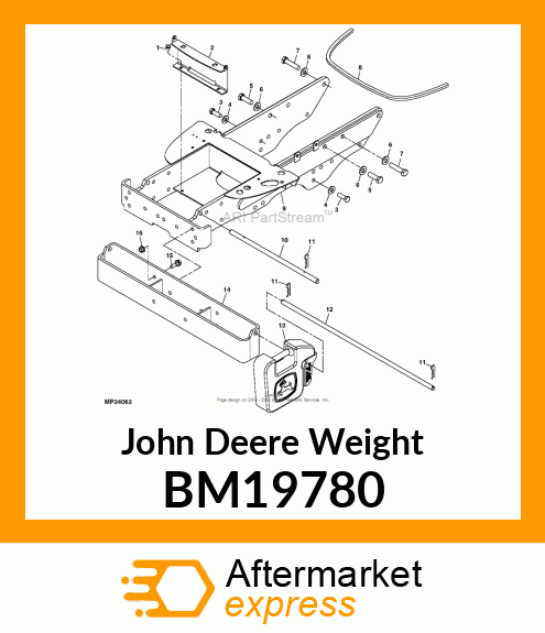 WEIGHT, 70# QUICK BM19780