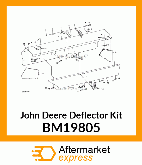 Deflector Kit BM19805