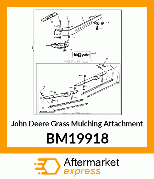 Grass Mulching Attachment BM19918