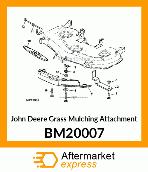 Grass Mulching Attachment BM20007