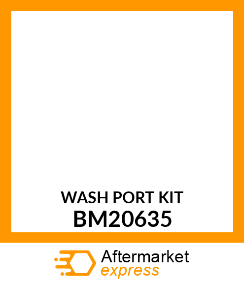 KIT, 42M WASH PORT BM20635