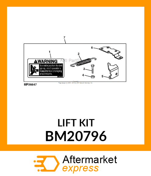 Spring Kit BM20796