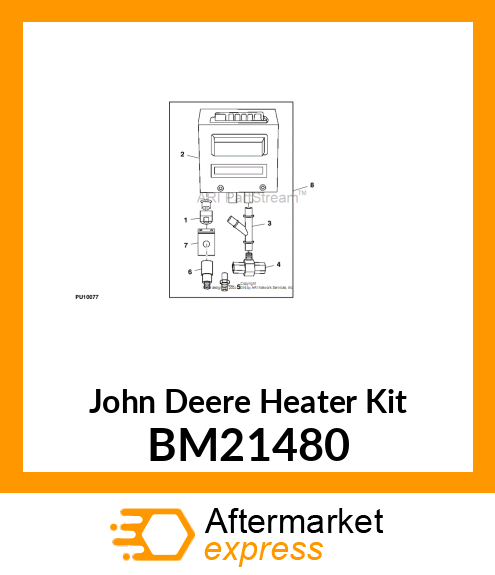 HEATER, 15000 BTU TUCK BM21480