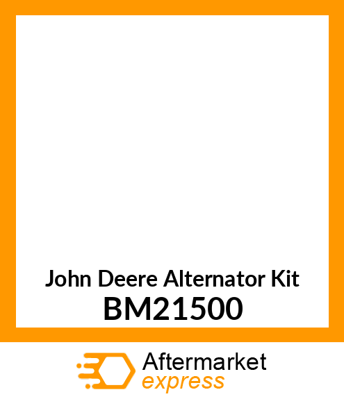 4X2 TX HD ALTERNATOR KIT BM21500