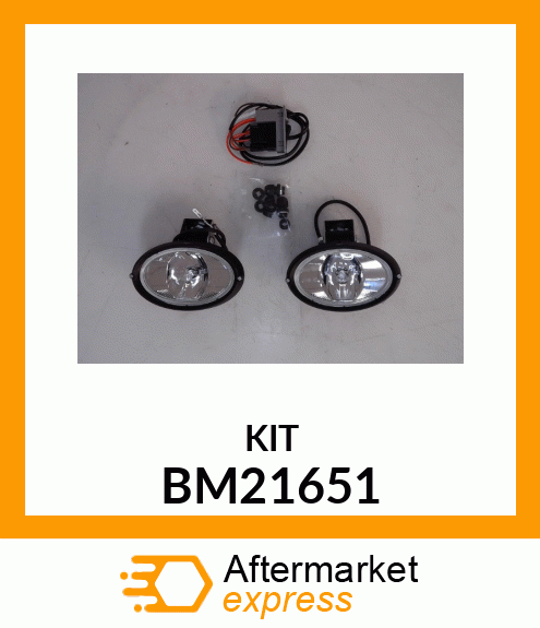 KIT, FRONT WORK LIGHTS BM21651