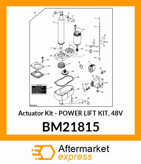 Actuator Kit BM21815