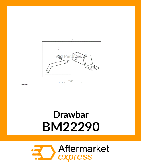 Drawbar BM22290