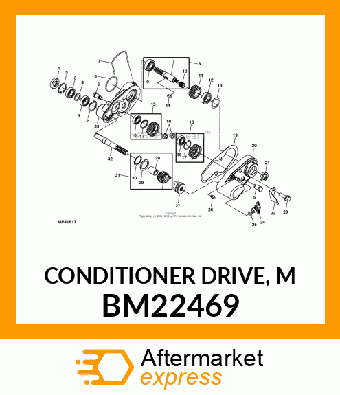 CONDITIONER DRIVE, M BM22469