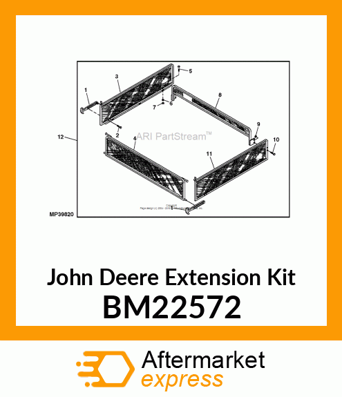 Cargo Box Side Extension Kit BM22572