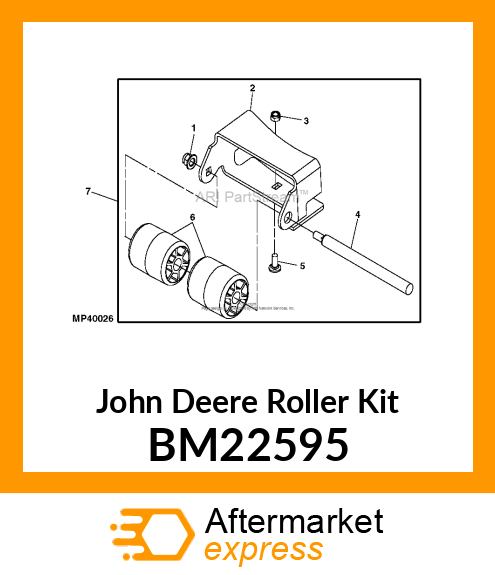 Front Roller Kit BM22595