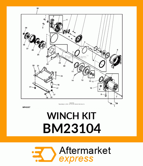 Winch Kit BM23104