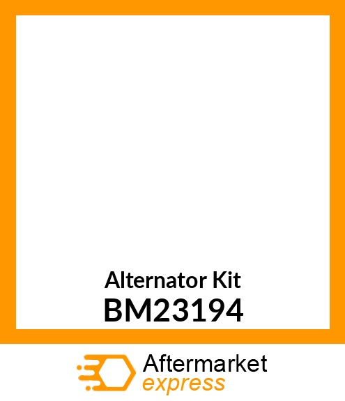 Alternator Kit BM23194