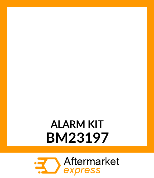 Audible Warning Alarm BM23197