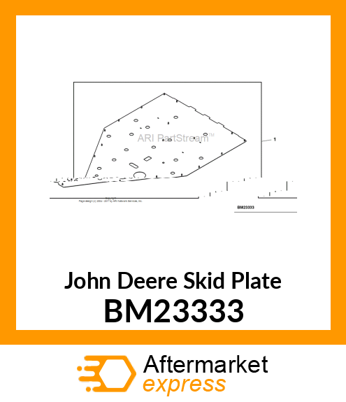 SKID PLATE BM23333