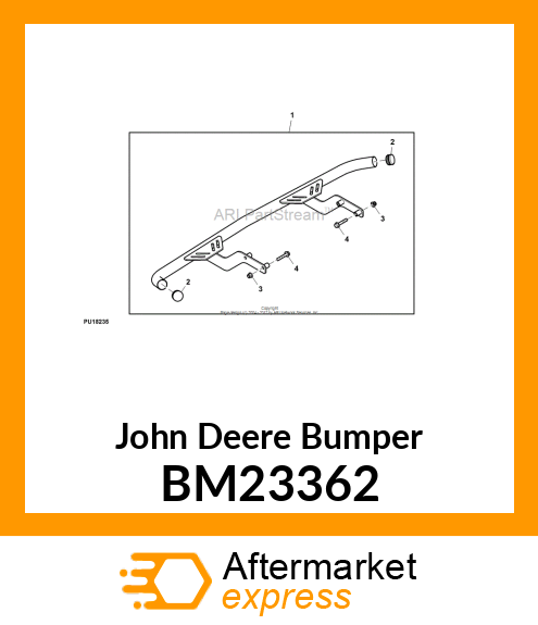 Rear Bumper BM23362