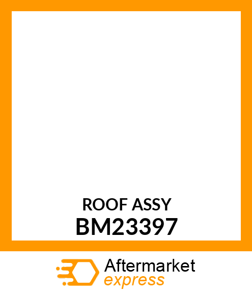 ROOF KIT, POLY ROOF KIT BM23397