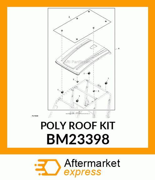 Roof Kit BM23398