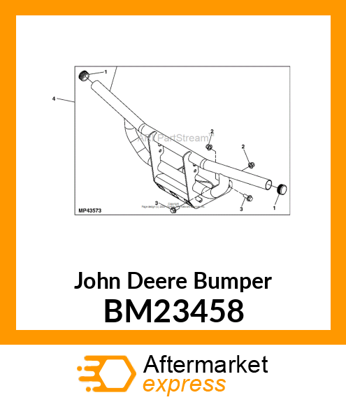 BUMPER, KIT, BUMPER BM23458